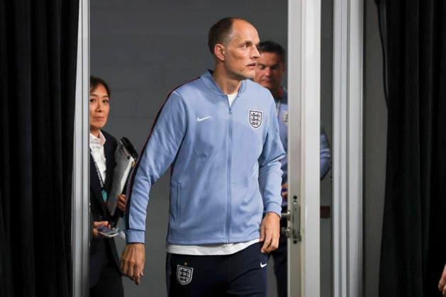 England v Croatia, FIFA World Cup, WM, Weltmeisterschaft, Fussball 2026 press conference, PK, Pressekonferenz England Head Coach Thomas Tuchel GER arrives into the MD-1 England Press Conference ahead of the England v Croatia FIFA WORLD CUP 2026 match, Dallas Stadium, Arlington, United States on 16 June 2026 Credit: Phil Duncan Every Second Media Editorial use only. All images are copyright Every Second Media Limited. No images may be reproduced without prior permission. Copyright: xIMAGO EveryxSecondxMediax ESM-2040-0009 PhilxDuncanx xEveryxSecondxMediax