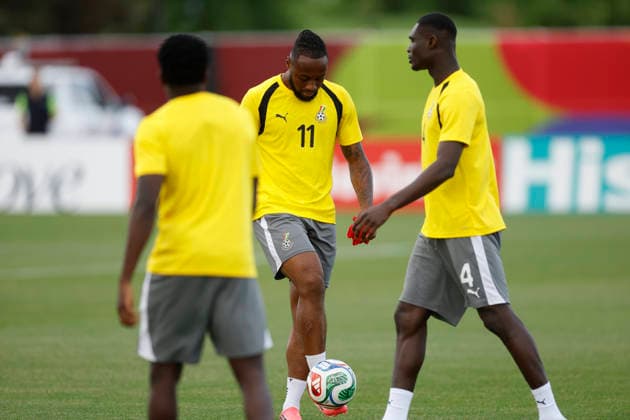Antoine Semenyo of Ghana controls a ball during a training session at Centennial Park in Toronto, Canada, 16 June 2026. Ghana national team, Nationalteam Training in Toronto !ACHTUNG: NUR REDAKTIONELLE NUTZUNG!  Copyright: xBienvenidoxVelascox GR3036 20260617-55020616399_1