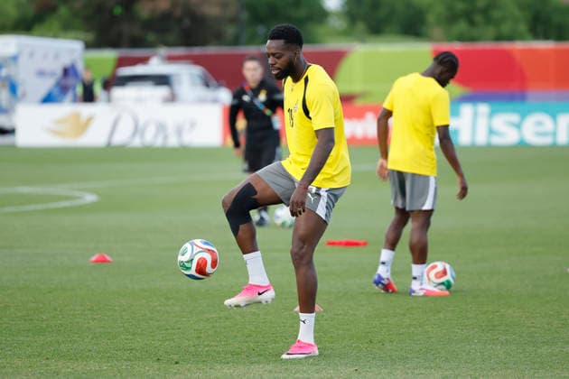 Inaki Williams of Ghana controls a ball during a training session at Centennial Park in Toronto, Canada, 16 June 2026. Ghana national team, Nationalteam Training in Toronto !ACHTUNG: NUR REDAKTIONELLE NUTZUNG!  Copyright: xBienvenidoxVelascox GR3059 20260617-55020616401_1