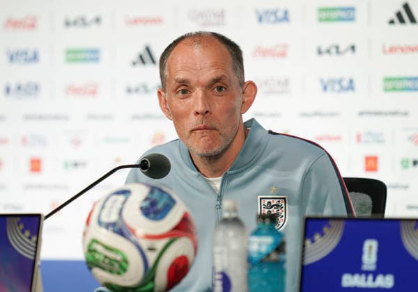 England v Croatia, FIFA World Cup, WM, Weltmeisterschaft, Fussball 2026 press conference, PK, Pressekonferenz England Head Coach Thomas Tuchel GER during the MD-1 England Press Conference ahead of the England v Croatia FIFA WORLD CUP 2026 match, Dallas Stadium, Arlington, United States on 16 June 2026 Credit: Eleanor Hoad Every Second Media Editorial use only. All images are copyright Every Second Media Limited. No images may be reproduced without prior permission. Copyright: xIMAGO EveryxSecondxMediax ESM-2041-0003 EleanorxHoadx xEveryxSecondxMediax