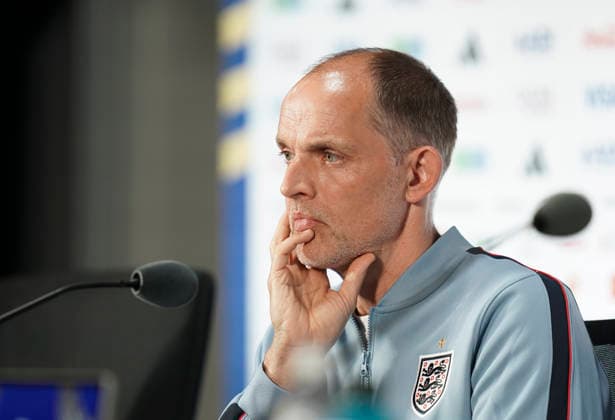 England v Croatia, FIFA World Cup, WM, Weltmeisterschaft, Fussball 2026 press conference, PK, Pressekonferenz England Head Coach Thomas Tuchel GER during the MD-1 England Press Conference ahead of the England v Croatia FIFA WORLD CUP 2026 match, Dallas Stadium, Arlington, United States on 16 June 2026 Credit: Eleanor Hoad Every Second Media Editorial use only. All images are copyright Every Second Media Limited. No images may be reproduced without prior permission. Copyright: xIMAGO EveryxSecondxMediax ESM-2041-0006 EleanorxHoadx xEveryxSecondxMediax