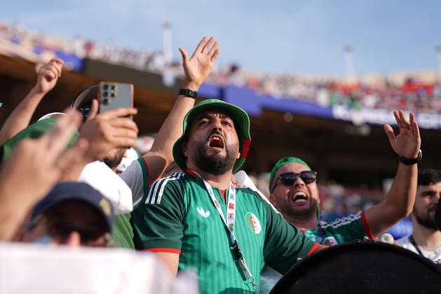 Argentina v Algeria - FIFA World Cup, WM, Weltmeisterschaft, Fussball 2026 - Group J KANSAS CITY, UNITED STATES - JUNE 16: Fans gather prior to 2026 FIFA World Cup First Stage Group J match between Argentina and Algeria at Arrowhead Stadium (Kansas City Stadium) in Kansas City, Missouri, United States on June 16, 2026. Hakan Akgun Anadolu Kansas City United States. Editorial use only. Please get in touch for any other usage.  Copyright: x2026xAnadoluxHakanxAkgunx