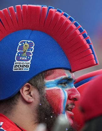 (260617) -- BOSTON, June 17, 2026 -- A fan of Norway is seen during the group I match between Norway and Iraq at the FIFA World Cup, WM, Weltmeisterschaft, Fussball 2026 at Boston Stadium in Boston, the United States, June 16, 2026. ) (SP)U.S.-BOSTON-FOOTBALL-FIFA WORLD CUP-GROUP I-NOR VS IRQ HuangxZongzhi 
