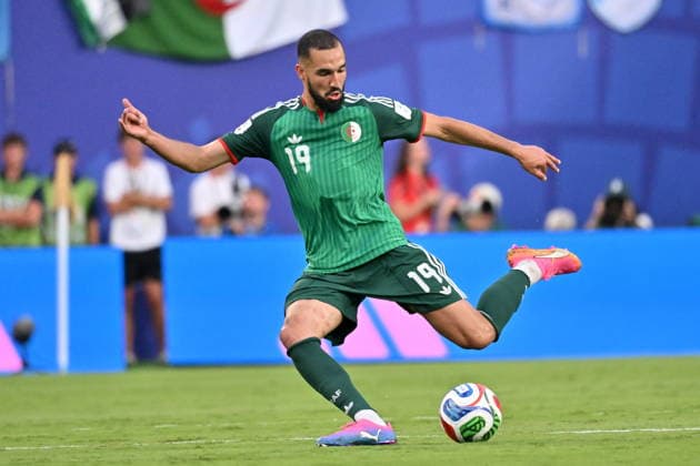 FIFA World Cup, WM, Weltmeisterschaft, Fussball 2026 - Group J - Argentina vs Algeria Nabil Bentaleb of Algeria in action during the FIFA World Cup 2026 group stage match Argentina against Algeria, in Kansas City, Missouri, USA, 16 June 2026. KANSAS CITY United States  Copyright: xAMYxKONTRASx
