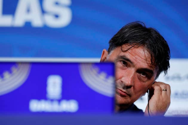 Zlatko Dalic head coach of Croatia attends a press conference, PK, Pressekonferenz during the FIFA World Cup, WM, Weltmeisterschaft, Fussball 2026 in Dallas, USA, 16 June 2026. FIFA World Cup 2026 - Croatia press conference !ACHTUNG: NUR REDAKTIONELLE NUTZUNG!  Copyright: xMariscalx GR3098 20260617-55020616750_1