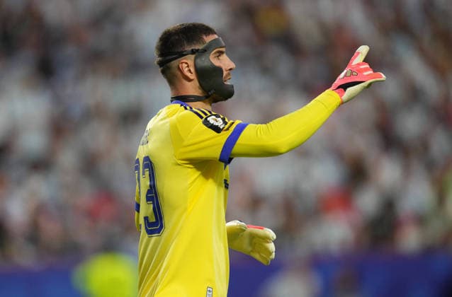 Luca Zidane (Algeria) looks on during Argentina and Algeria, Group J FIFA World Cup, WM, Weltmeisterschaft, Fussball 2026, Kansas Stadium, Kansas, United States on June 16, 2026. Thor Wegner DeFodi Images. (Photo by DeFodi Images) -