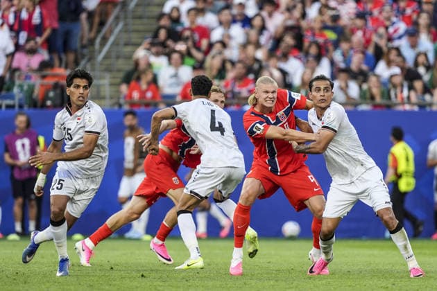 Erling Haaland of Norway during the Group I match of the 2026 FIFA World Cup, WM, Weltmeisterschaft, Fussball between Iraq and Norway, at Boston Stadium, on June 16, 2026. Richard Callis Fotoarena (Richard Callis SPP)  Copyright: xRichardxCallisx xSPPx spp-en-RiCa-2963529