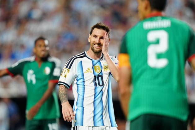 Argentina v Algeria - FIFA World Cup, WM, Weltmeisterschaft, Fussball 2026 - Group J KANSAS CITY, UNITED STATES - JUNE 16: Lionel Messi (10) of Argentina in action during the 2026 FIFA World Cup First Stage Group J match between Argentina and Algeria at Arrowhead Stadium (Kansas City Stadium) in Kansas City, Missouri, United States on June 16, 2026. Hakan Akgun Anadolu Missouri United States. Editorial use only. Please get in touch for any other usage.  Copyright: x2026xAnadoluxHakanxAkgunx