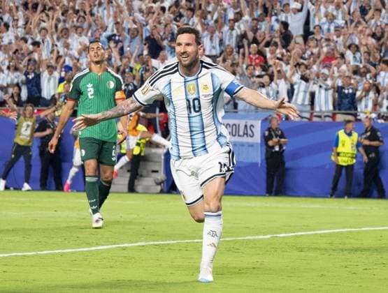 Fußball, Herren, FIFA World Cup, WM, Weltmeisterschaft, Fussball 2026 in Mexiko, Kanada und USA, Spiel in Kansas City (Gruppe J, 1. Spieltag), Argentinien - Algerien, Nicolas Otamendi (Argentinien), Jubel nach Tor zum 2:0, 16.06. 2026,