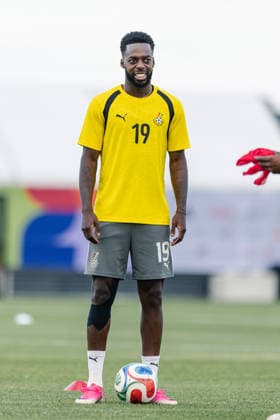 Inaki Williams of Ghana in action during the training session before the FIFA World Cup, WM, Weltmeisterschaft, Fussball game between Ghana and Panama at Centennial Park on June 16, 2026 in Toronto, Ontario, Canada  Copyright: xCurtisxWongx xSPPx Sportspressphoto_SPR168100