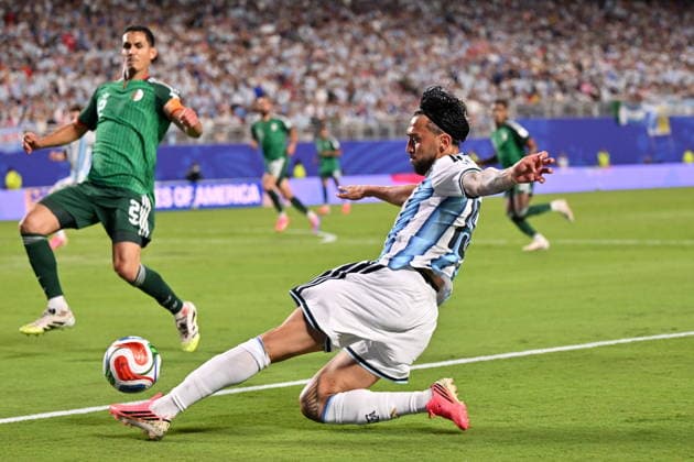 FIFA World Cup, WM, Weltmeisterschaft, Fussball 2026 - Group J - Argentina vs Algeria Nicolas Gonzalez of Argentina in action during the FIFA World Cup 2026 group stage match Argentina against Algeria, in Kansas City, Missouri, USA, 16 June 2026. KANSAS CITY United States  Copyright: xAMYxKONTRASx