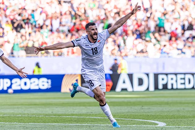 Iraq vs. Norway BOSTON, MA - 16.06.2025: IRAQ VS. NORWAY - Aymen Hussein, during the match between Iraq and Norway, valid for the group stage of the 2026 FIFA World Cup, WM, Weltmeisterschaft, Fussball held at Gillette Stadium, in Foxborough, Massachusetts, United States, this Tuesday (16). (Photo: Danilo Fernandes Fotoarena) x2963617x  DaniloxFernandes