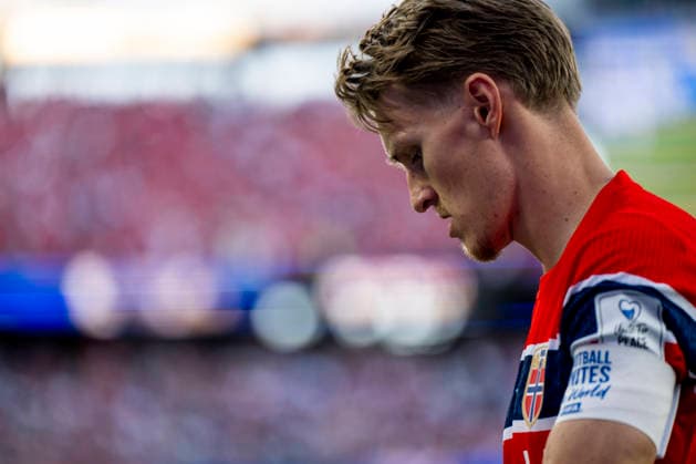 260616 Martin odegaard of Norway during the FIFA World Cup, WM, Weltmeisterschaft, Fussball 2026 group stage football match between Iraq and Norway on June 16, 2026 in Foxborough. Photo: Jon Olav Nesvold BILDBYRAN COP 217 VG0955 bbeng fotboll football soccer fotball vm fotbolls-vm fotball-vm fotbolls-vm 2026 fifa world cup 2026 norge norway iraq irak