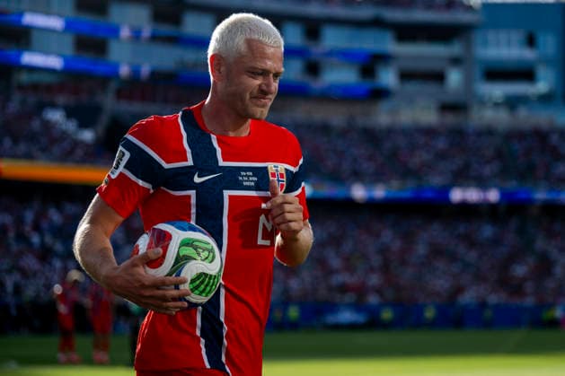 260616 Julian Ryerson of Norway during the FIFA World Cup, WM, Weltmeisterschaft, Fussball 2026 group stage football match between Iraq and Norway on June 16, 2026 in Foxborough. Photo: Jon Olav Nesvold BILDBYRAN COP 217 VG0955 bbeng fotboll football soccer fotball vm fotbolls-vm fotball-vm fotbolls-vm 2026 fifa world cup 2026 norge norway iraq irak