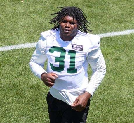 New York Jets linebacker Davis Bailey (31) during minicamp at the Atlantic Health Jets Training Center, Florham Park, New Jersey on Tuesday June 16, 2026. CSM NFL, American Football Herren, USA 2026: New York Jets Minicamp June 16  - ZUMAc04_ 20260616_zma_c04_167 Copyright: xDuncanxWilliamsx