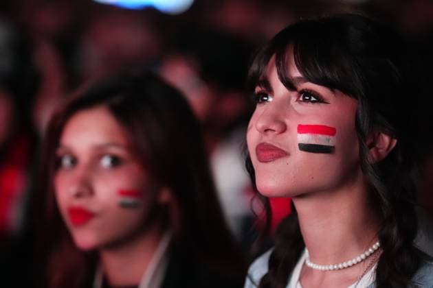 Iraqi football fans gather to watch Iraq v Norway World Cup match BAGHDAD, IRAQ - JUNE 17: Iraqi football fans gather around a giant screen set up in the garden of Al-Karkh Sports Club to watch their national team, Nationalteam face Norway in the 2026 FIFA World Cup, WM, Weltmeisterschaft, Fussball in the capital Baghdad, Iraq, on June 17, 2026. Murtadha Al-Sudani Anadolu Baghdad Iraq. Editorial use only. Please get in touch for any other usage.  Copyright: x2026xAnadoluxMurtadhaxAl-Sudanix