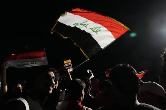 Iraqi football fans gather to watch Iraq v Norway World Cup match BAGHDAD, IRAQ - JUNE 17: Iraqi football fans gather around a giant screen set up in the garden of Al-Karkh Sports Club to watch their national team, Nationalteam face Norway in the 2026 FIFA World Cup, WM, Weltmeisterschaft, Fussball in the capital Baghdad, Iraq, on June 17, 2026. Murtadha Al-Sudani Anadolu Baghdad Iraq. Editorial use only. Please get in touch for any other usage.  Copyright: x2026xAnadoluxMurtadhaxAl-Sudanix