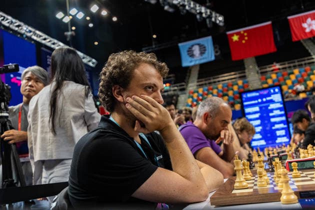 June 17, 2026, Hong Kong, Hong Kong, China: Chess Grandmaster HANS NIEMANN (USA) at the 2026 FIDE World Rapid and Blitz Team Chess Championship in Hong Kong. FIDE World Team Rapid And Blitz Team Chess Championship 2026 In Hong Kong.  - ZUMAm298 0859337331st Copyright: xJamesxModestox