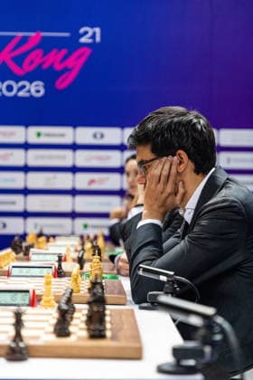 June 17, 2026, Hong Kong, Hong Kong, China: Chess Grandmaster ANISH GIRI (NLD) at the 2026 FIDE World Rapid and Blitz Team Chess Championship in Hong Kong. FIDE World Team Rapid And Blitz Team Chess Championship 2026 In Hong Kong.  - ZUMAm298 0859337343st Copyright: xJamesxModestox
