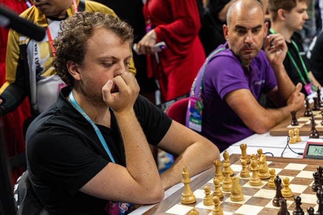 June 17, 2026, Hong Kong, Hong Kong, China: Chess Grandmaster HANS NIEMANN (USA) at the 2026 FIDE World Rapid and Blitz Team Chess Championship in Hong Kong. FIDE World Team Rapid And Blitz Team Chess Championship 2026 In Hong Kong.  - ZUMAm298 0859337348st Copyright: xJamesxModestox
