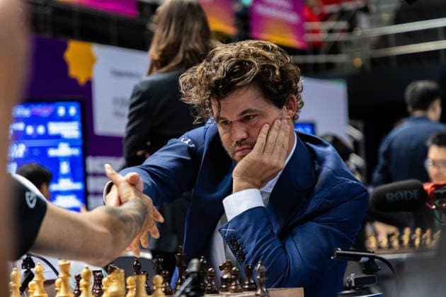 June 17, 2026, Hong Kong, Hong Kong, China: Chess Grandmaster MAGNUS CARLSEN (NOR) at the 2026 FIDE World Team Rapid and Blitz Chess Championship in Hong Kong. FIDE World Team Rapid And Blitz Team Chess Championship 2026 In Hong Kong.  - ZUMAm298 0859344110st Copyright: xJamesxModestox