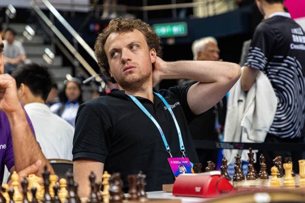 June 17, 2026, Hong Kong, Hong Kong, China: Chess Grandmaster HANS NIEMANN (USA) at the 2026 FIDE World Team Rapid and Blitz Chess Championship in Hong Kong. FIDE World Team Rapid And Blitz Team Chess Championship 2026 In Hong Kong.  - ZUMAm298 0859344175st Copyright: xJamesxModestox