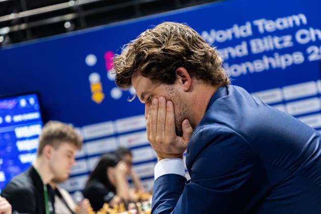 June 17, 2026, Hong Kong, Hong Kong, China: Chess Grandmaster MAGNUS CARLSEN (NOR) at the 2026 FIDE World Team Rapid and Blitz Chess Championship in Hong Kong. FIDE World Team Rapid And Blitz Team Chess Championship 2026 In Hong Kong.  - ZUMAm298 0859344176st Copyright: xJamesxModestox