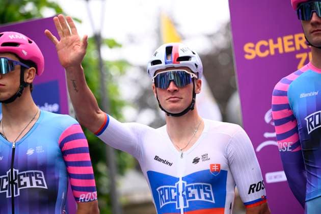 Baloise Belgium Tour 2026 Stage 1 SCHERPENHEUVEN-ZICHEM, BELGIUM - JUNE 17 : Kubis Lukas (SVK) of Unibet Rose Rockets during stage 1 of the 95th edition of Baloise Tour of Belgium an UCI ProSeries 2.Pro cycling road race stage for Men Elite of 187.9 km with start in Scherpenheuven-Zichem and finish in Scherpenheuven-Zichem on June 17, 2026 in Scherpenheuven-Zichem, Belgium, 17 06 2026 ( Motordriver Stephan Boone - Scherpenheuven-Zichem Belgium  Copyright: xTomasxSiskx