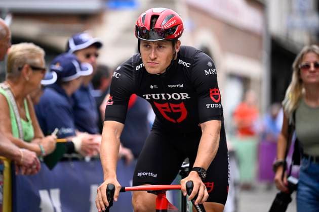 Baloise Belgium Tour 2026 Stage 1 SCHERPENHEUVEN-ZICHEM, BELGIUM - JUNE 17 : De Kleijn Arvid (NED) of Tudor Pro Cycling Team during stage 1 of the 95th edition of Baloise Tour of Belgium an UCI ProSeries 2.Pro cycling road race stage for Men Elite of 187.9 km with start in Scherpenheuven-Zichem and finish in Scherpenheuven-Zichem on June 17, 2026 in Scherpenheuven-Zichem, Belgium, 17 06 2026 ( Motordriver Stephan Boone - Scherpenheuven-Zichem Belgium  Copyright: xTomasxSiskx