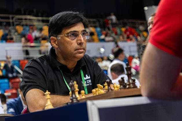 June 17, 2026, Hong Kong, Hong Kong, China: Chess Grandmaster VISWANATHAN ANAND (IND) at the 2026 FIDE World Team Rapid and Blitz Chess Championship in Hong Kong. FIDE World Team Rapid And Blitz Team Chess Championship 2026 In Hong Kong.  - ZUMAm298 0859352326st Copyright: xJamesxModestox
