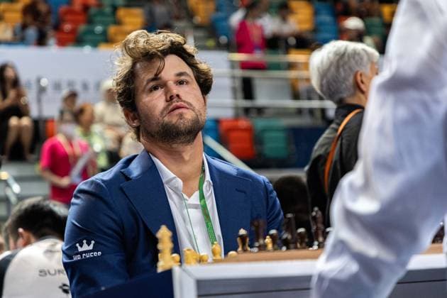 June 17, 2026, Hong Kong, Hong Kong, China: Chess Grandmaster MAGNUS CARLSEN (NOR) at the 2026 FIDE World Team Rapid and Blitz Chess Championship in Hong Kong. FIDE World Team Rapid And Blitz Team Chess Championship 2026 In Hong Kong.  - ZUMAm298 0859352617st Copyright: xJamesxModestox