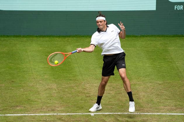 photo : Taylor FRITZ (USA) Tennis-Turnier Terra Wortmann Cup im Gerry Weber Sportpark in Halle Westfalen am Mi. 17.06.2026