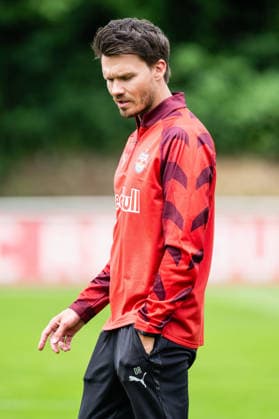 SOCCER - BL, RBS, training start SALZBURG,AUSTRIA,17.JUN.26 - SOCCER - ADMIRAL Bundesliga, Red Bull Salzburg, training start. Image shows headcoach Daniel Beichler.  GEPAxpictures xJulioxArellano