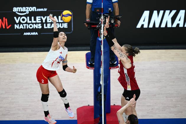 Germany v China - FIVB Women s Volleyball Nations League ANKARA, TURKIYE - JUNE 17: Zhuang Y.S. (2) of China in action during the 2026 FIVB Women s Volleyball Nations League second stage match between Germany and China at the Ankara Sports Hall, in Ankara, Turkiye, on June 17, 2026. Akin Celiktas Anadolu Ankara Turkey. Editorial use only. Please get in touch for any other usage.  Copyright: x2026xAnadoluxAkinxCeliktasx