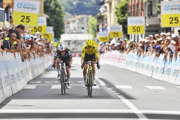 IPA85781888 - DE VRIES, Femke (NED) during the Tour de Suisse, a Road cycling, Rad, Radsport, Strasse race, Stage 1—Sondrio to Sondrio, Italy, June 17, 2026  Copyright: xDavidexVaninetti IPAxSportx xx 85781888