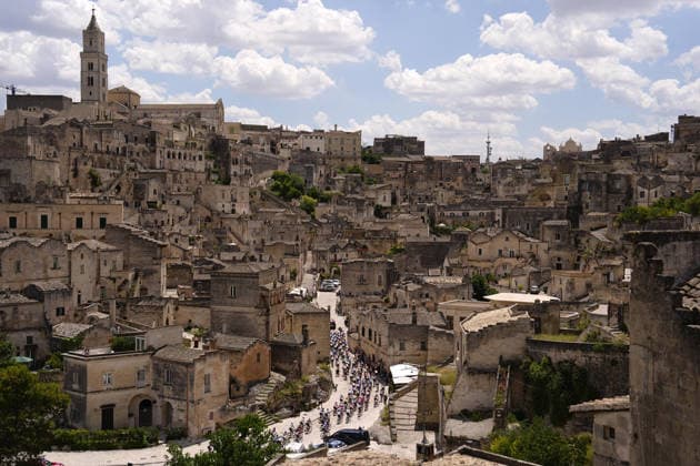 The pack rides cycles during Stage 4 of the Giro Next Gen 2026, from Matera to Corato (Molino Casillo), Italy, Wednesday, June 17, 2026.  Copyright: xFabioxFerrari LaPressex