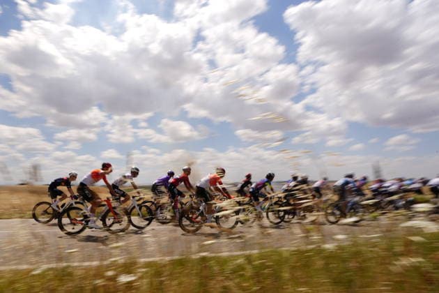 The pack rides during Stage 4 of the Giro Next Generation from Matera to Corato Italy, June 17, 2026(Photo Fabio Ferrari LaPresse)  Copyright: xFabioxFerrarix LaPressex