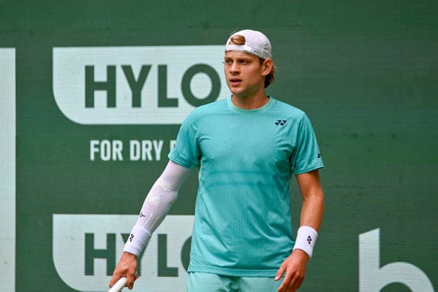 Zizou Bergs (BEL) TERRA WORTMANN Open 2026, Tennis, ATP, Tennis Herren Tennis Herren 500, Turnier, Hauptfeld, 17.06.2026, TERRA WORTMANN Open 2026, Tennis, ATP, Tennis Herren 500, Turnier, Hauptfeld, 17.06.2026 Halle