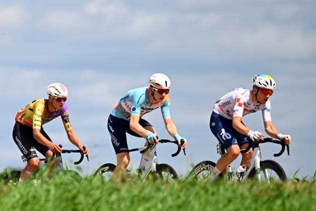 Baloise Belgium Tour 2026 Stage 1 SCHERPENHEUVEN-ZICHEM, BELGIUM - JUNE 17 : Gachignard Thomas (FRA) of TotalEnergies, rider of team NSN Cycling Team during stage 1 of the 95th edition of Baloise Tour of Belgium an UCI ProSeries 2.Pro cycling road race stage for Men Elite of 187.9 km with start in Scherpenheuven-Zichem and finish in Scherpenheuven-Zichem on June 17, 2026 in Scherpenheuven-Zichem, Belgium, 17 06 2026 ( Motordriver Stephan Boone - Scherpenheuven-Zichem Belgium  Copyright: xTomasxSiskx