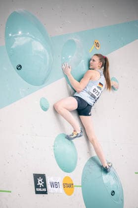 17.06.2026: Klettern - Bouldern: World Climbing Series Innsbruck 2026 - Qualifikation Damen Paula Mayer-Vorfelder (GER) Innsbruck Kletterzentrum Innsbruck Österreich