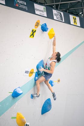 17.06.2026: Klettern - Bouldern: World Climbing Series Innsbruck 2026 - Qualifikation Damen Francesca Matuella (ITA) Innsbruck Kletterzentrum Innsbruck Österreich