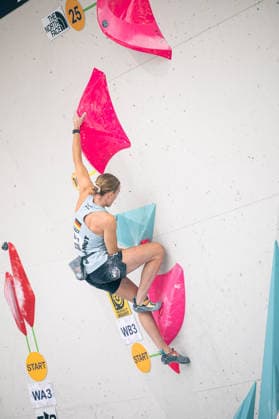 17.06.2026: Klettern - Bouldern: World Climbing Series Innsbruck 2026 - Qualifikation Damen Anna Lechner (GER) Innsbruck Kletterzentrum Innsbruck Österreich
