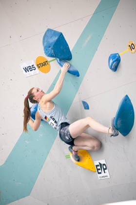 17.06.2026: Klettern - Bouldern: World Climbing Series Innsbruck 2026 - Qualifikation Damen Paula Mayer-Vorfelder (GER) Innsbruck Kletterzentrum Innsbruck Österreich