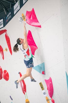 17.06.2026: Klettern - Bouldern: World Climbing Series Innsbruck 2026 - Qualifikation Damen Francesca Matuella (ITA) Innsbruck Kletterzentrum Innsbruck Österreich