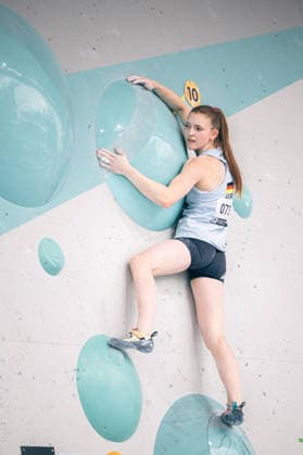 17.06.2026: Klettern - Bouldern: World Climbing Series Innsbruck 2026 - Qualifikation Damen Paula Mayer-Vorfelder (GER) Innsbruck Kletterzentrum Innsbruck Österreich