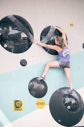 17.06.2026: Klettern - Bouldern: World Climbing Series Innsbruck 2026 - Qualifikation Damen Ema Galeova (CZE) Innsbruck Kletterzentrum Innsbruck Österreich