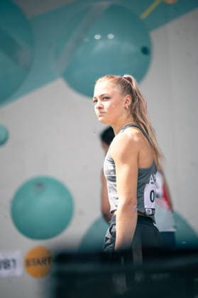 17.06.2026: Klettern - Bouldern: World Climbing Series Innsbruck 2026 - Qualifikation Damen Jakoba Rauter (AUT) Innsbruck Kletterzentrum Innsbruck Österreich