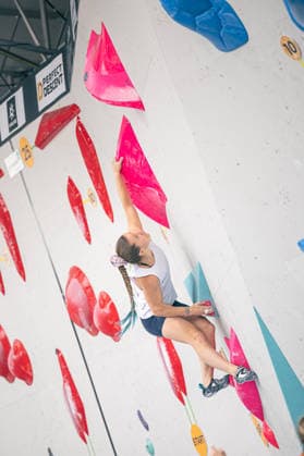 17.06.2026: Klettern - Bouldern: World Climbing Series Innsbruck 2026 - Qualifikation Damen Anja Köhler (BRA) Innsbruck Kletterzentrum Innsbruck Österreich