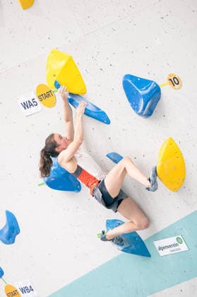17.06.2026: Klettern - Bouldern: World Climbing Series Innsbruck 2026 - Qualifikation Damen Ingrid Kindlihagen (NOR) Innsbruck Kletterzentrum Innsbruck Österreich