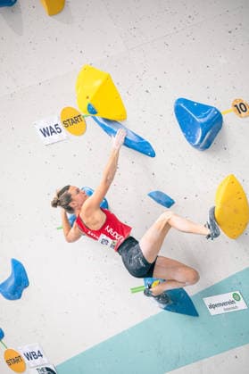 17.06.2026: Klettern - Bouldern: World Climbing Series Innsbruck 2026 - Qualifikation Damen Marilu Sommer (SUI) Innsbruck Kletterzentrum Innsbruck Österreich